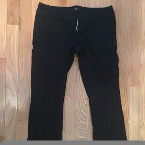 American Eagle Black Kickboot Pants
